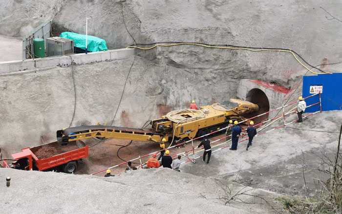 水利隧洞！徐工隧道掘進(jìn)機(jī)打通關(guān)鍵一環(huán)！