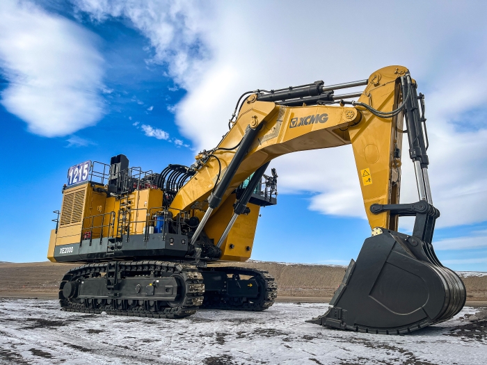 可動率超95%！徐工XE2000礦用挖掘機好評如潮