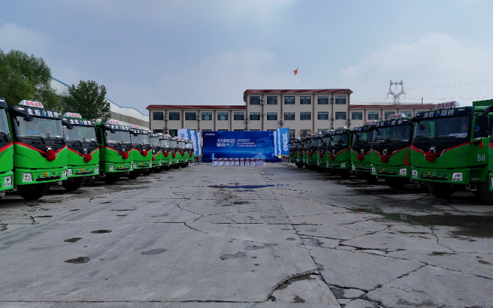 200臺徐工新能源重卡，奔赴華北！