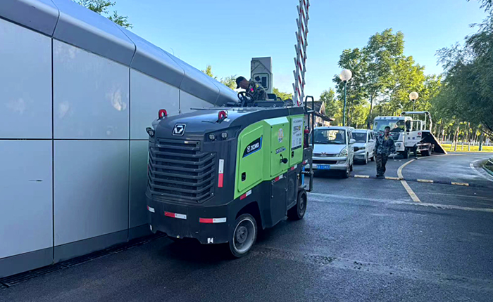 全國首臺-徐工XM505EP新能源銑刨機